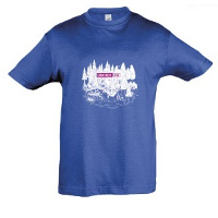 Tee shirt enfant bleu