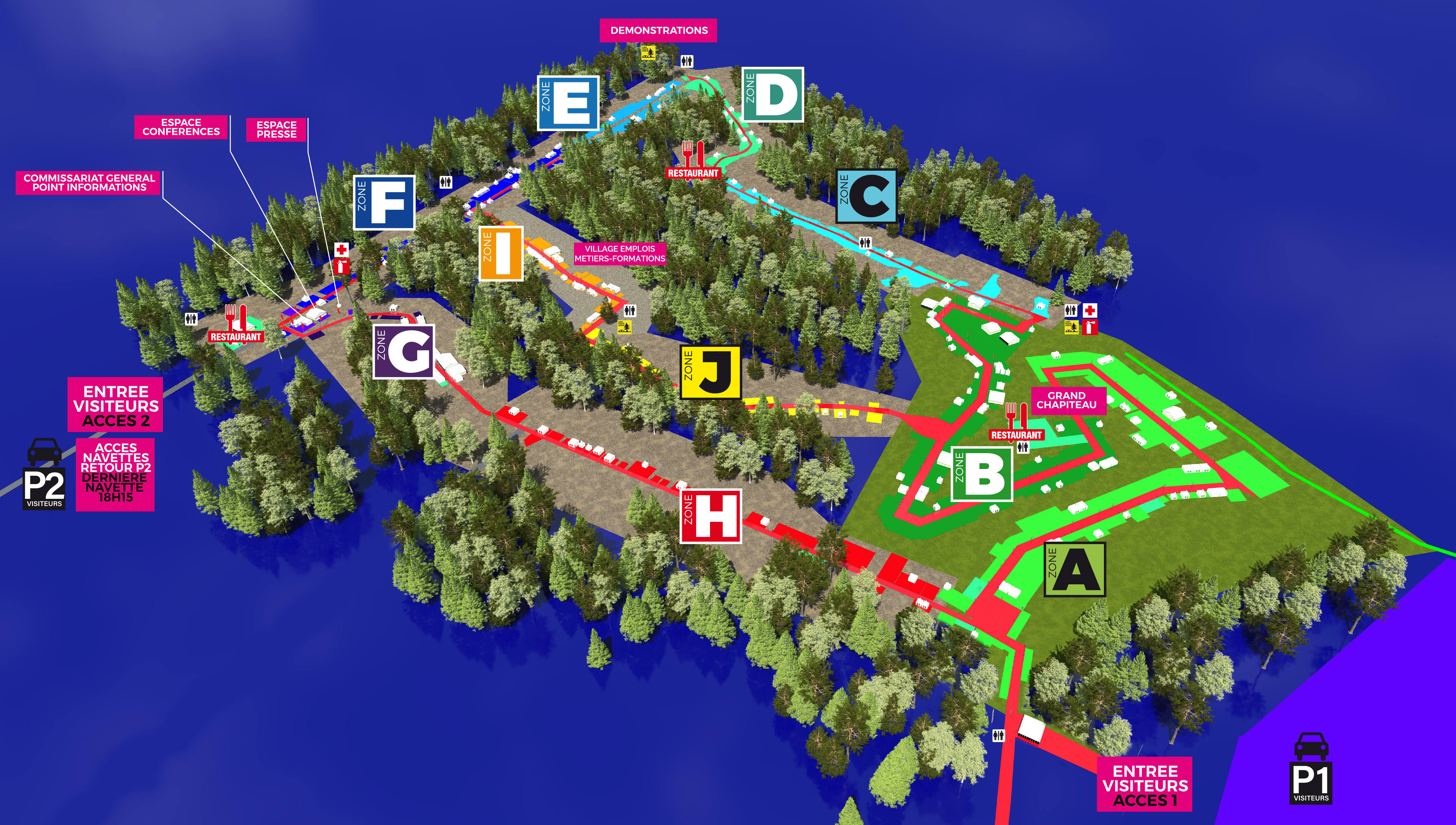 Map Euroforest 2018