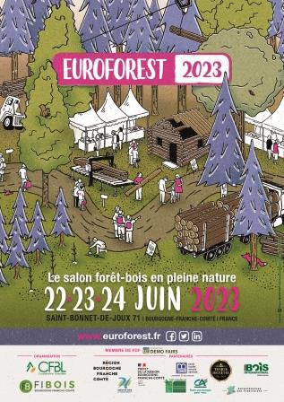 Affiche Euroforest 2023