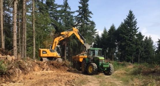 Travaux site Euroforest 2018