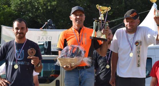 Coupe de France 2018 de tronçonneuse précision et sécurité