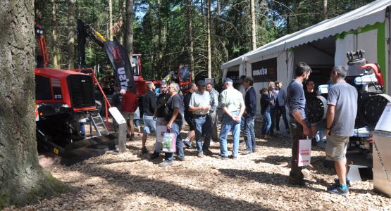 Stand Komatsu 2018 ©komatsuforest.com