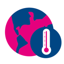Logo changement climatique